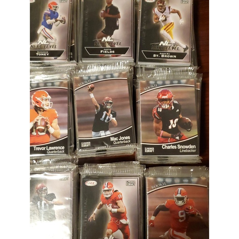 2021 Sage Football Premier Draft FACTORY SEALED - RANDOM PACK