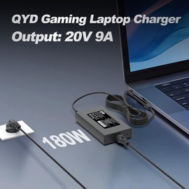 180 W Laptop Charging Cable for ASUS Rog Zephyrus G14 G15 TUF A15 A17 F15 F17 G531GT FX505D FX505DT FX505DU FX505G FX505GT FX505GD FX505GE FX505GM FX505 06 FX50006LI TUF505DT ADP-180TB H Charger Power