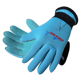 monoii c828 Diving Gloves, 0.08 inch (2 mm), Thermal Marine Gloves, Kids' Neoprene, Cold Protection, Diving Gloves, For Spring, Summer, Autumn,