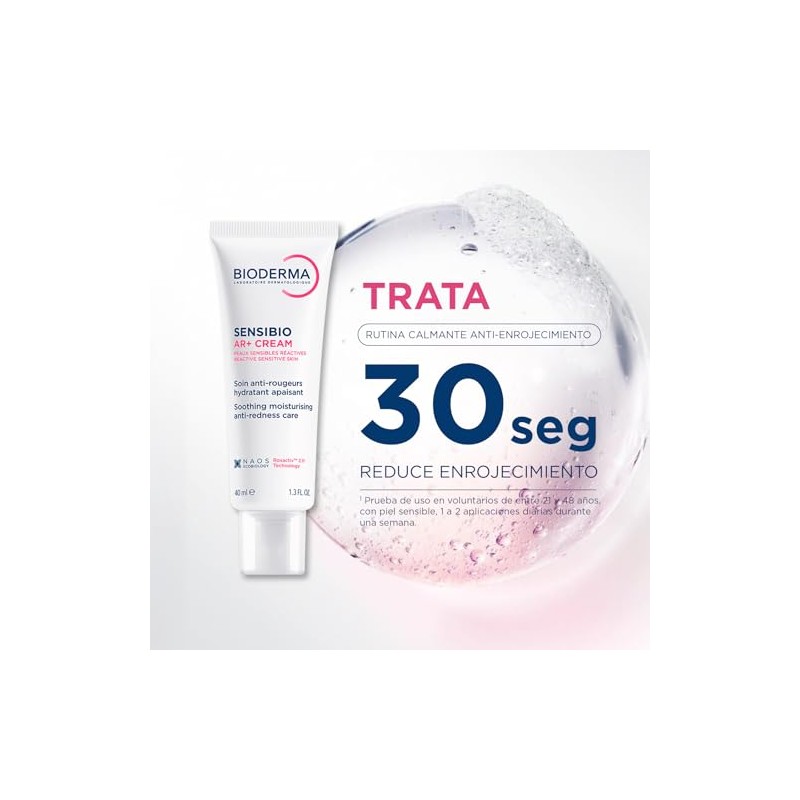 BIODERMA, Rutina para Piel Sensible, Kit Sensibio AR+ Cream 40