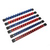 6PCS Drive Socket Organizer Holder 1/4in 3/8in 1/2in SAE And