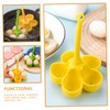 HAKIDZEL 2pcs Silicone Egg Tray Silicone Molds Eggs Whisk Egg