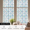 Window Privacy Film, 3D Stained Glass Window Film, 35.4x78.7in