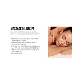 Lemongrass Essential Oil 4 Fl Oz with Dropper and Sprayer - 100% Pure and Natural - Hair Care, Home Diffusers, Skin Care, Aromatherapy, Massage and Humidifiers, and Garden Care