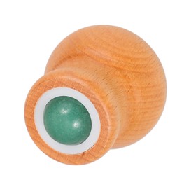 WOONEKY Jade Face Massage Tool Facial Roller for Neck Eyes Cheeks Forehead Neck Arms Back Legs for Skincare