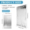 Emergency Blanket Bulk Mylar Survival Thermal Blankets Pack Silver Foil