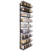 SWOMMOLY Adjustable Wall Mount Spice Rack, 9-Tier Dual-use (Multi-use) Organizer,