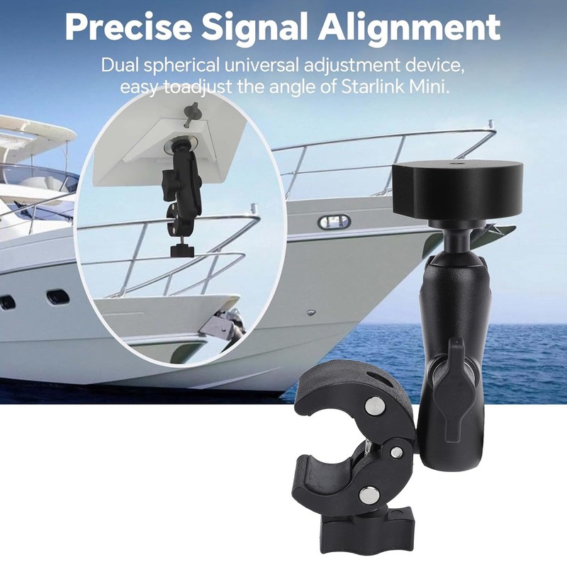 Starlink Mini Pole Mount for RV Pole Roof Rack Ladder