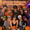 50 Pcs Halloween Sleep Eye Masks Bulk for Women Adjustable