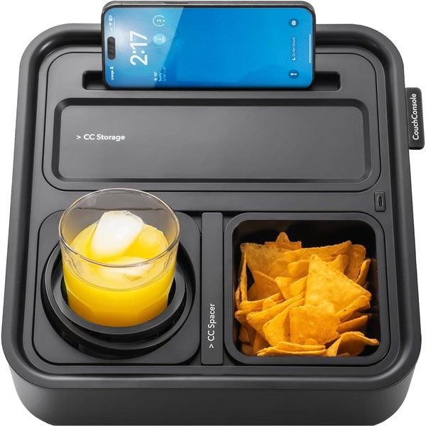 CouchConsole Original Tray - Drinks & Snacks Sofa Caddy with