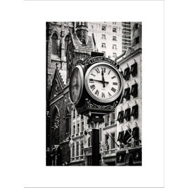 ART.COM Stretched Canvas Print Trump Tower Clock by Philippe Hugonnard, 12" x 16"