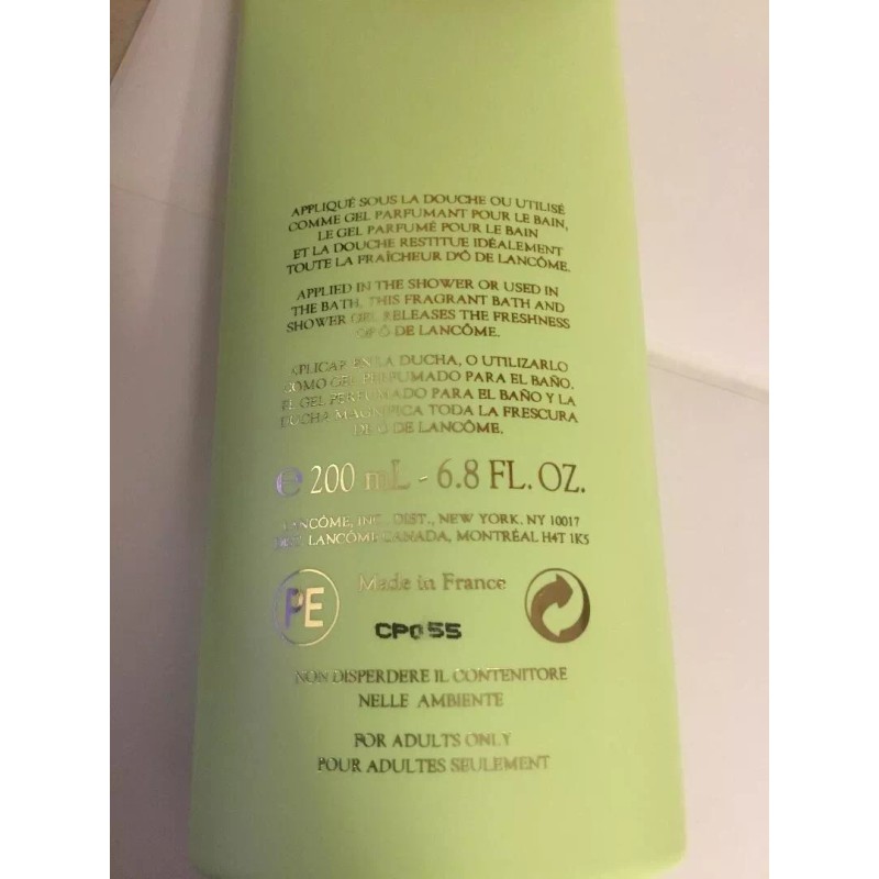 Lancôme New O DE LANCOME Bath & Shower Gel Made