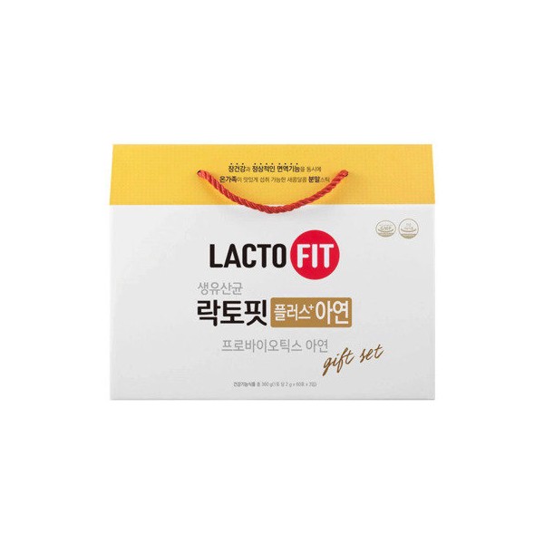 Chong Kun Dang Health Lacto Fit Plus Zinc Gift Set / 종근당건강 락토핏플러스아연선물세트