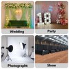 Hecis 8.5x10ft Backdrop Stand, Adjustable Photography Background Frame, Heavy Duty