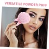 OATIPHO 2Pcs Lollipop Shape Makeup Powder Puff Skin Friendly Face