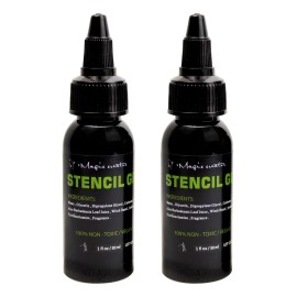 Pega Stencil Gel Hectográfico Para Tatuaje 60ml Alta Calidad