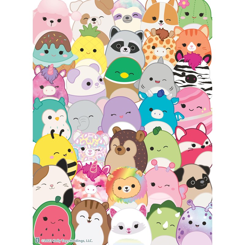Buffalo Games - Squishmallows Buddies 100 Piece Jigsaw Puzzle, Family