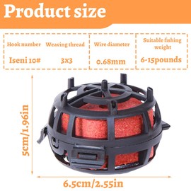 GXGM 2025 Fishing Accessories Trout Bait, Omnidirectional Fishing Hook for Freshwater, Fishing Lure with 360° Swivel Device, Salt Water, Fishing Accessories, Eel Attractant