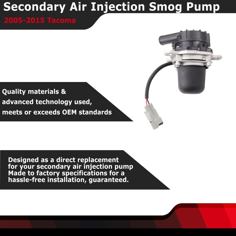 FEXON Secondary Air Injection Smog Pump Compatible with 2005-2015 Toyota