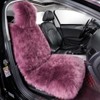 OGLAND Fluffy Sheepskin Car Seat Cover-Fuzzy Fur Auto Cushion for