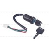 Ignition Key Switch, Motorcycle Ignition Key Switch, 4-Wire Ignition Switch,