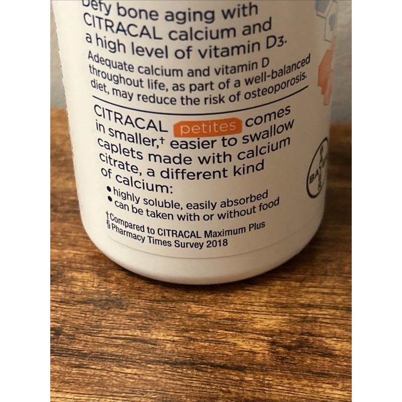 Citracal 3 Packs, Citracal Petites + D3 Calcium Citrate -