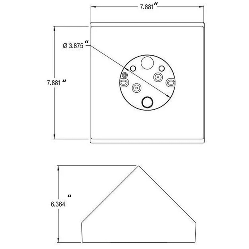 iMBAPrice IMBA-FB900-2 Fan & Fixture Mounting Box, Up to 90°