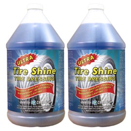 Quality Chemical Ultra Tire Shine Solvent-Based Tire Dressing with Extra Silicone-2 Gallon case