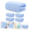 VICASKY 5pcs Washcloths Multi-Functional Towel for Soft Breathable Face Towels