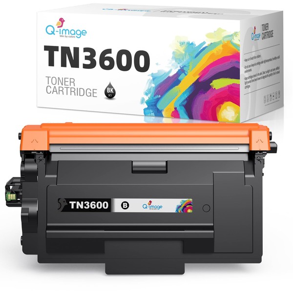 Qimage TN3600 Toner Compatible with Brother TN-3600 TN 3600 for