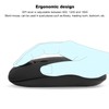 Qiilu Ratón Wireless Tablet Mouse Negro Inalámbrico Bluetooth 5.0 Ratones