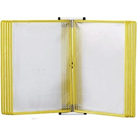 Carpeta de documentos, Carpeta,Carpeta de comparti Carpeta de pared con pantalla A4, A4 [8,26 pulgadas  11,69 pulgadas] 20 bolsillos (color rojo,...  