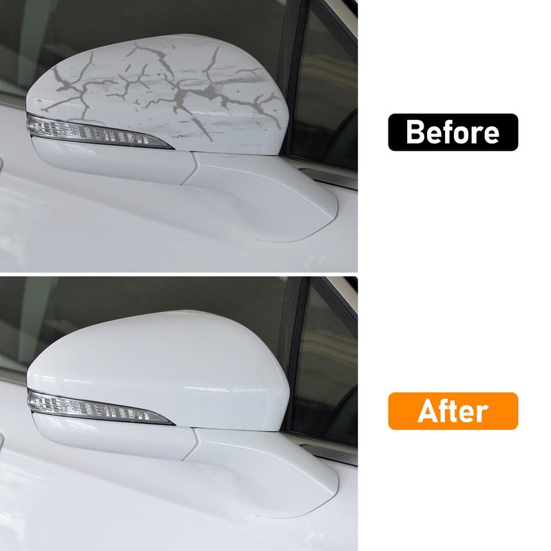 Adzfel Compatible with Ford Fusion Side Mirror Cover Cap 2013