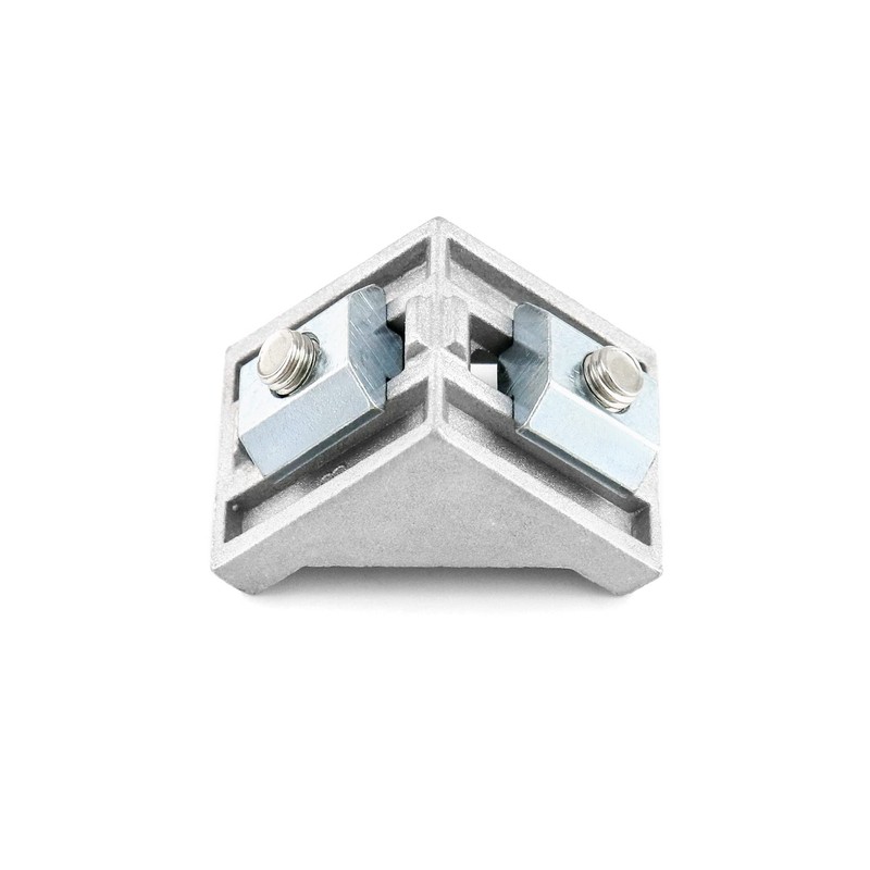 QWORK Mounting Material Angle Mounting Material 40 x 40 mm
