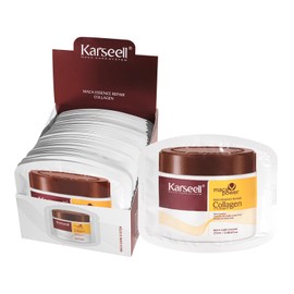 Karseell Hair Mask Deep Repair Hair Treatment Argan Oil Collagen Hair Mask Serum for All Hair Types 25ml/0.34oz (Pack of 24)
