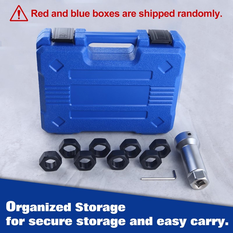 SPEEDWOX 10pc Axle Spindle Threading Set Axle Thread Repair Kit