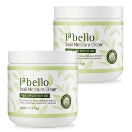 Labello Snail Large Capacity Snail Cream 500ml x 2 / 라벨로 스네일 대용량 달팽이 크림 500ml 2개