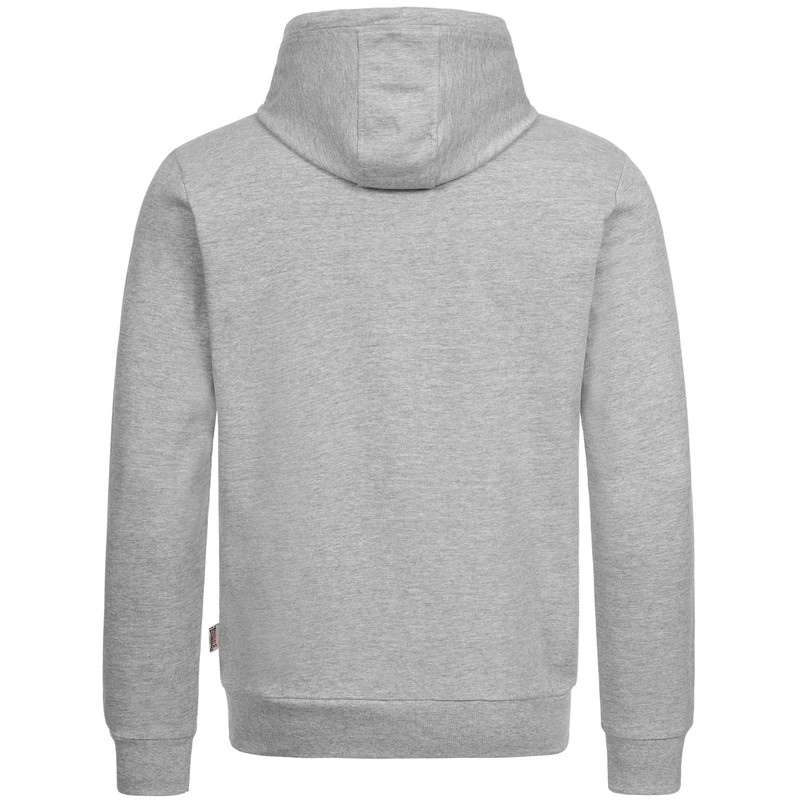 Lonsdale Fremington Hoodie Men's Hoodie Grey, Marl Grey