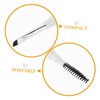 Healeved Double-sided Makeup Brush Soft Bristle Eyebrow Tool Multipurpose Spoolie