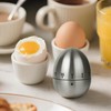 Egg Timer, Kitchen Timer Egg Made of Stainless Steel, Timer,