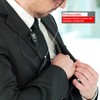 TechSide Midland Transparent 2 Pin Pneumatic Headset Microphone | for