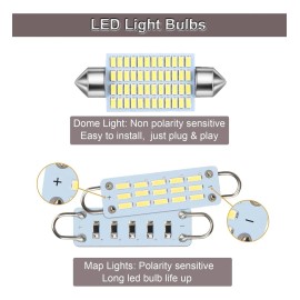Bombillas Led De Repuesto Para Chevy Silverado Y Gmc Sierra