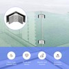 SyingHwan SS316 Glass Railing Clamp，Stainless Steel Glass Clip for Pool