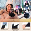 Yusongirl 5PCS Winter Beanie Hat Scarf Gloves Ear Muffs Socks