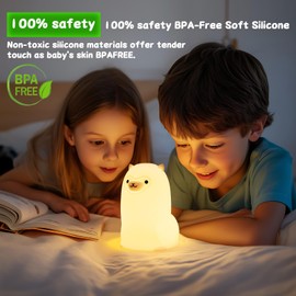 LOVERUIS Night Light Children's Night Light Baby Cute Alpaca 7 Colour Changing Nursing Light Dimmable Baby Gift Girls Night Lamp Children's Room