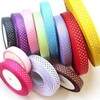 Chenkou Craft 24 Yards 5/8" Dot Grosgrain Ribbon Total 12