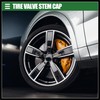Hihaha Car SUV Tire Valve Stem Caps, 16mm, Aluminum Alloy,