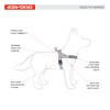 EzyDog Quick Fit Dog Harness - Premium Padded No-Pull Harness,