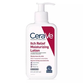 CeraVe  Anti Itch Moisturizing Cream & Lotion with Pramoxine Hydrochloride - Anti Itch Moisturizing Lotion - 8 Oz