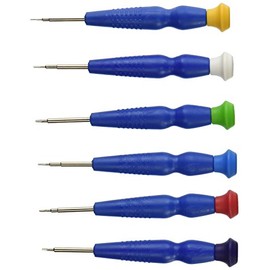 Silverhill Tools ATKS50 5-point Star (Pentalobe) Screwdriver Set (6 Pieces) (IPR1 - IPR6)